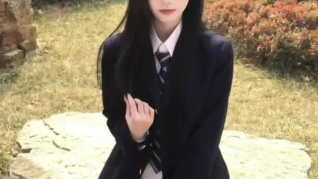 如果天气好的话，我会穿jk去见你