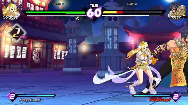 格斗游戏《剑骑烈传》，暴躁公主，不止脾气大