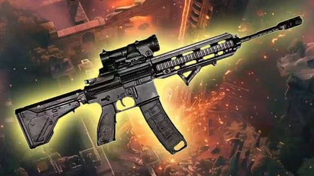 和平精英拼装枪模盲盒之M416