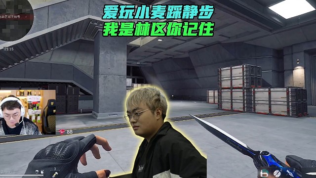 爱玩小麦踩静步，我是林区你记住