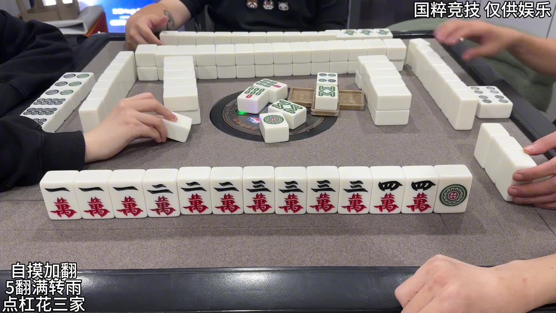 这是什么牌型 看了半天才发现可以自摸