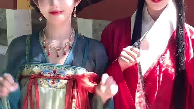 终于和娘子跳上手势舞啦