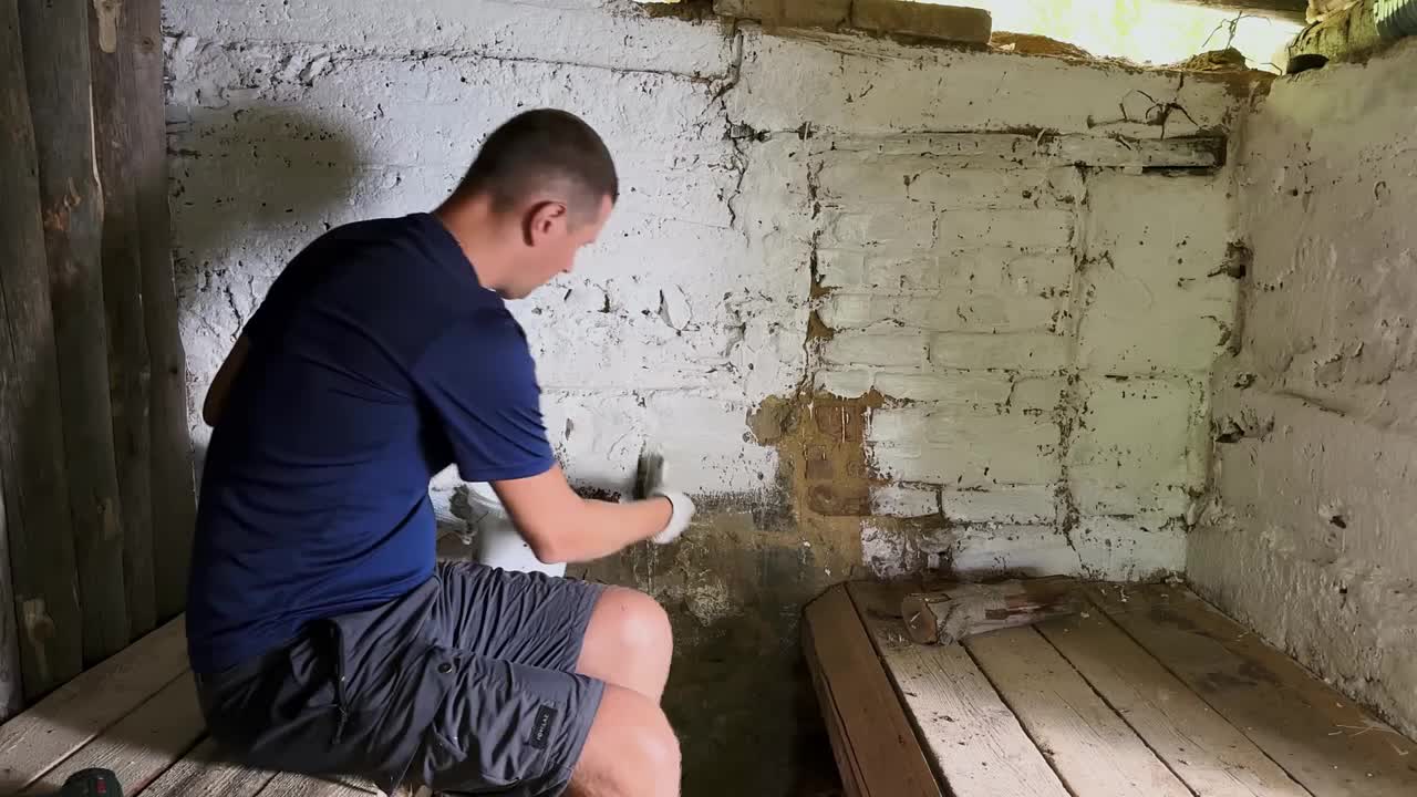 第1集：一个废弃多年的石屋，被男人花费几个月的时间建造成了温暖的小屋