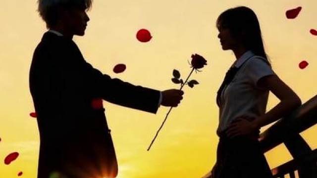 “送你的玫瑰，接着”