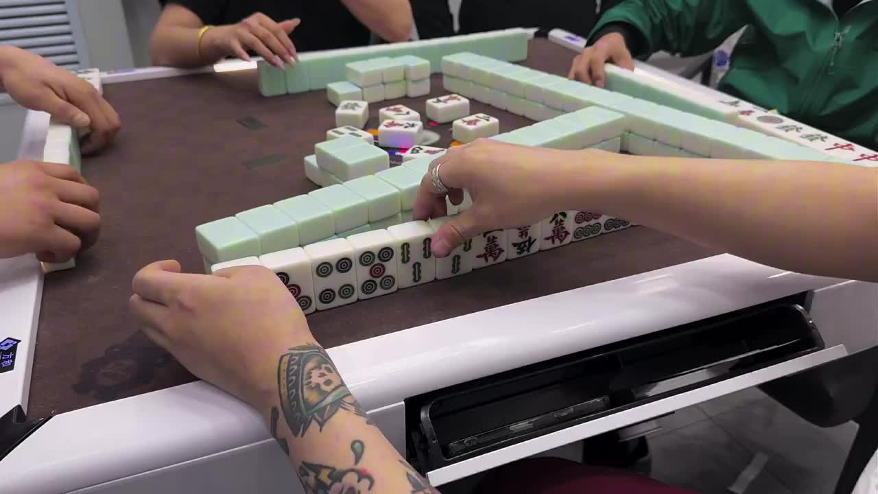 长春麻将  这宝换的好