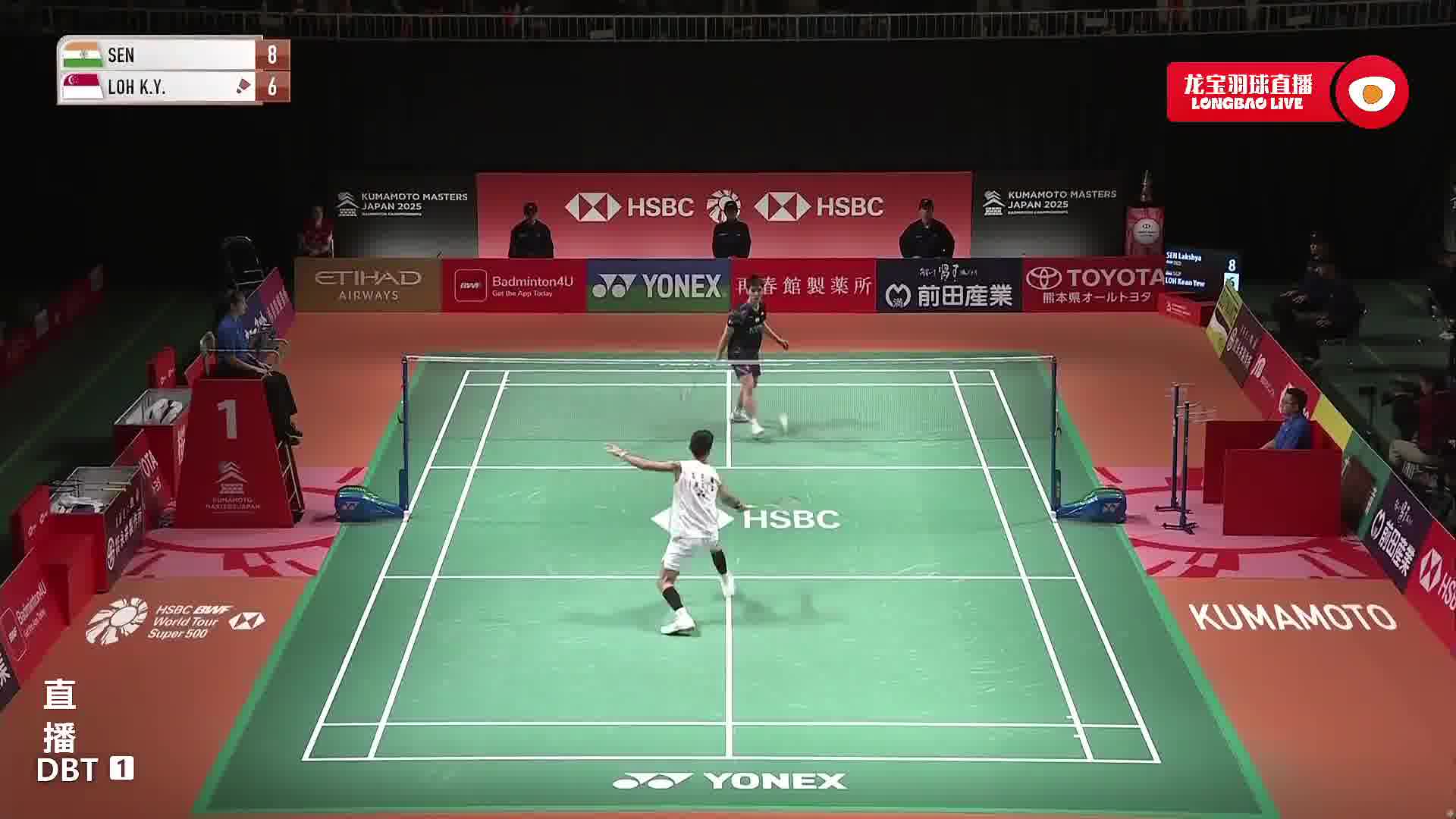 骆健佑杀球衔接连续封网得分