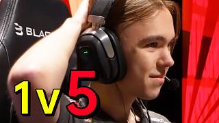 donk史詩級賽點絕境1v5