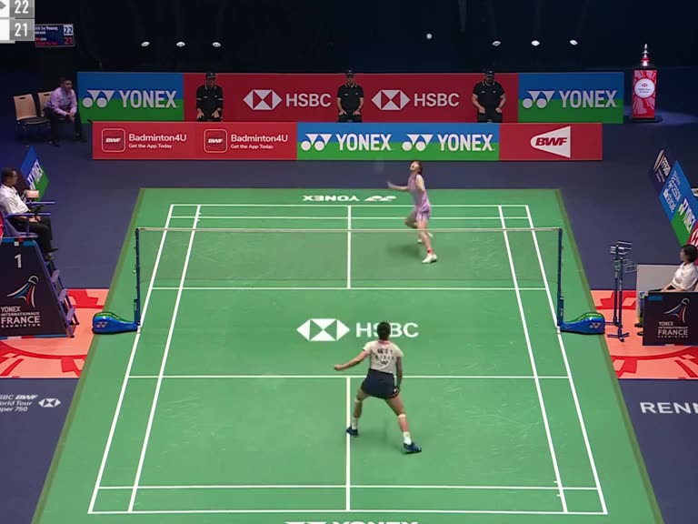 这绝对是今年最精彩的一场女单比赛，安洗莹陈雨菲又拼尽全力