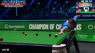 趙心童遭遇6連鞭逆轉(zhuǎn)2:6特魯姆普，止步冠中冠四強