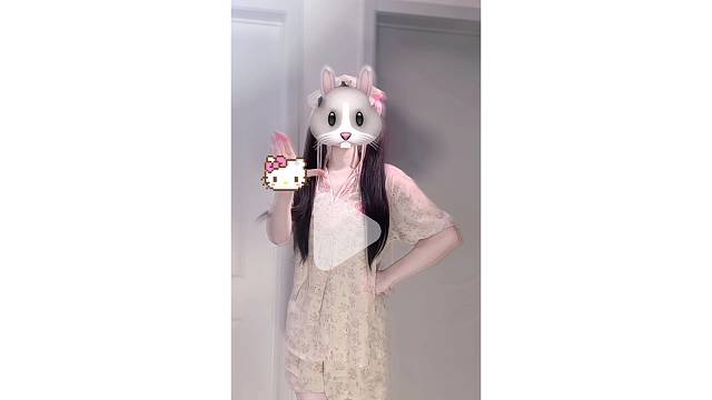 叮，一只宝宝糖出现 #甜妹变装