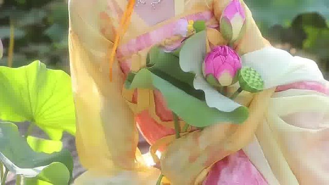 飘扬的发带,是少女的心事