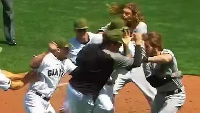 MLB棒球的打架时刻！