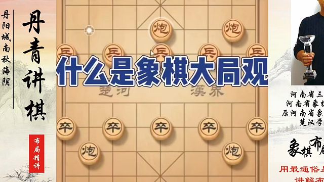 什么是象棋大局观？如何快速提升象棋水平系统学棋？如何学习象棋布局、中局、残局？真心教棋，少走弯路，带