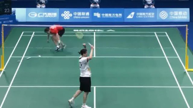 韩悦大比分逆转高昉洁，国羽女单还是等级太森严了！