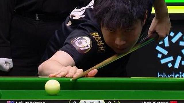 恭喜赵心童5-2战胜尼尔·罗伯逊，夺得利雅得锦标赛冠军！