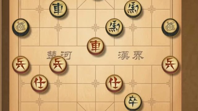 揭棋-这棋只能慢慢磨一磨了.没什么好办法