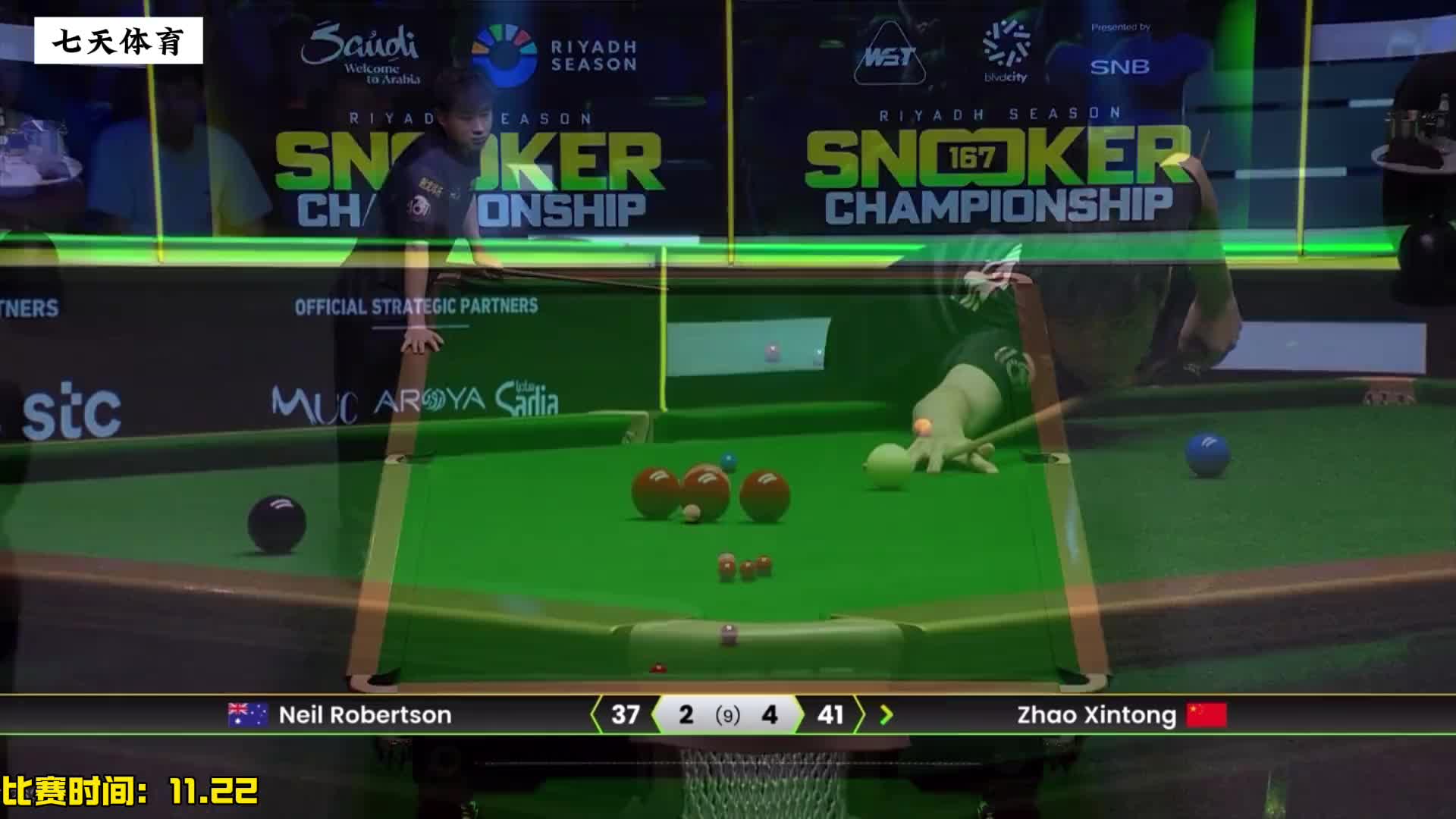 含金量十足，赵心童开挂准度5:2罗伯逊，拿到职业生涯第四冠