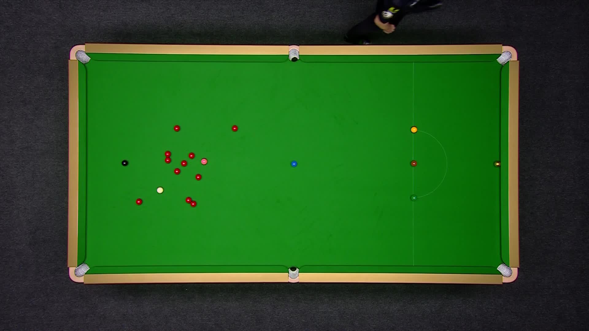 贾德·特鲁姆普VS赵心童  半决赛  2025斯诺克利雅得锦标赛 第五局