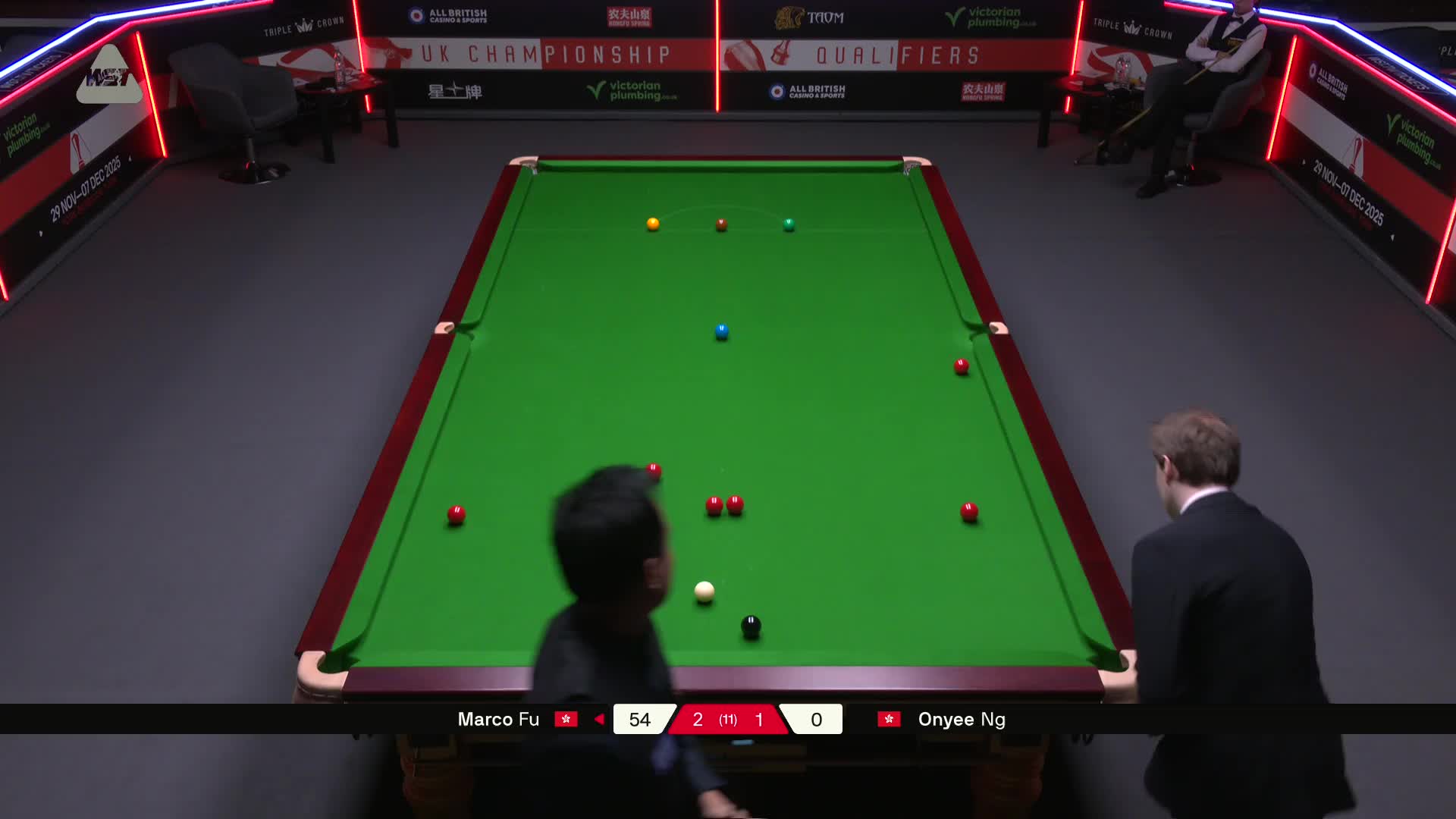 傅家俊VS吴安仪 2025斯诺克英锦赛资格赛 第四局