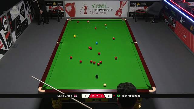 D格雷斯 vs 费格雷多 2025斯诺克英锦赛资格赛 第二局