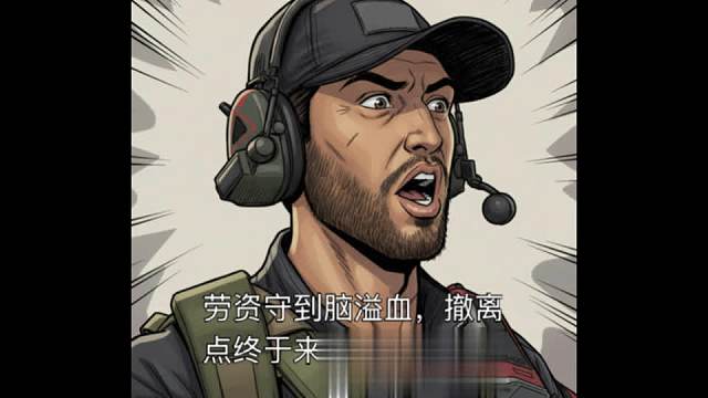 「三角洲行动」劳资守到脑溢血，撤离点终于来人了！