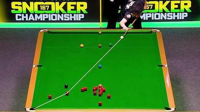 斯诺克最新的比赛！赵心童逆天准度强势破百，罗伯逊彻底懵了！