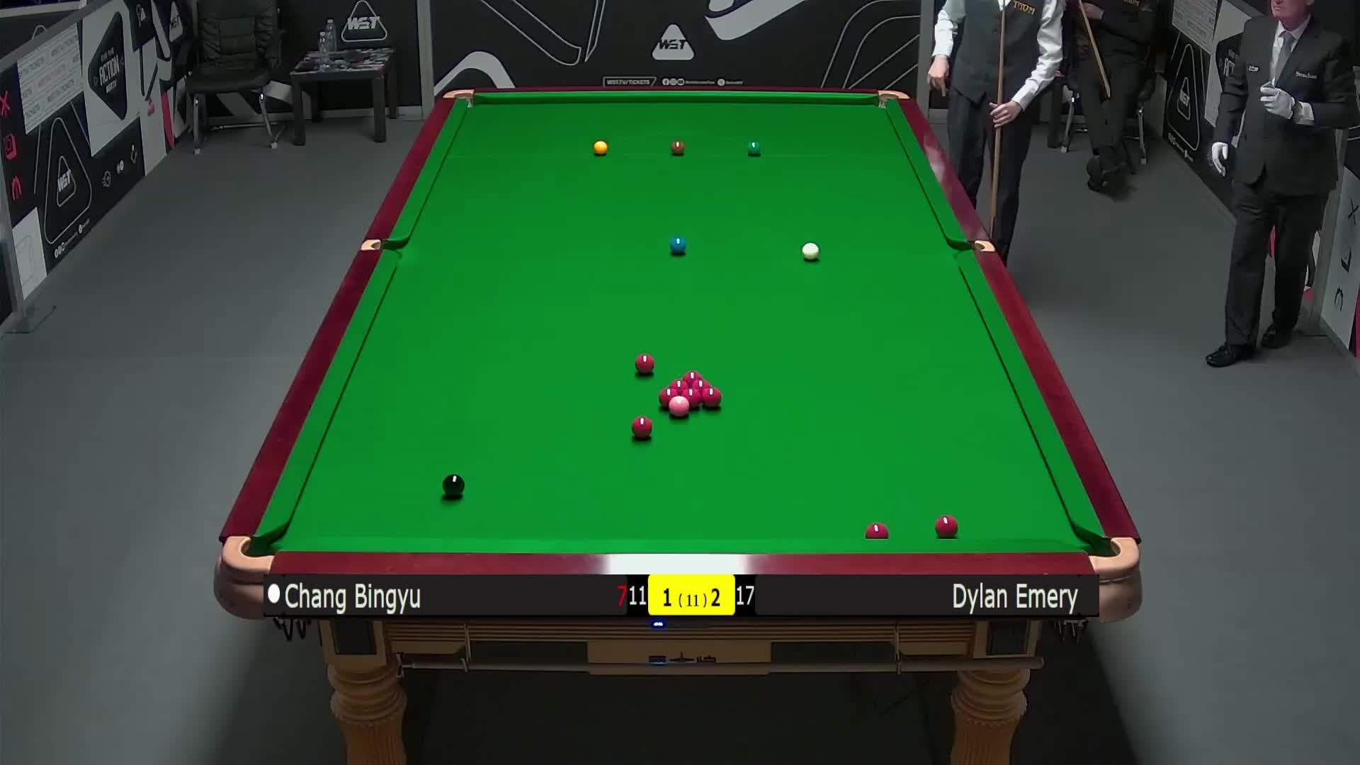 常冰玉VS迪伦·埃默里 2025斯诺克英锦赛资格赛 第四局