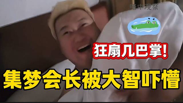 集梦会长被大智吓懵后狂扇几巴掌，张反侦查能力太强了！