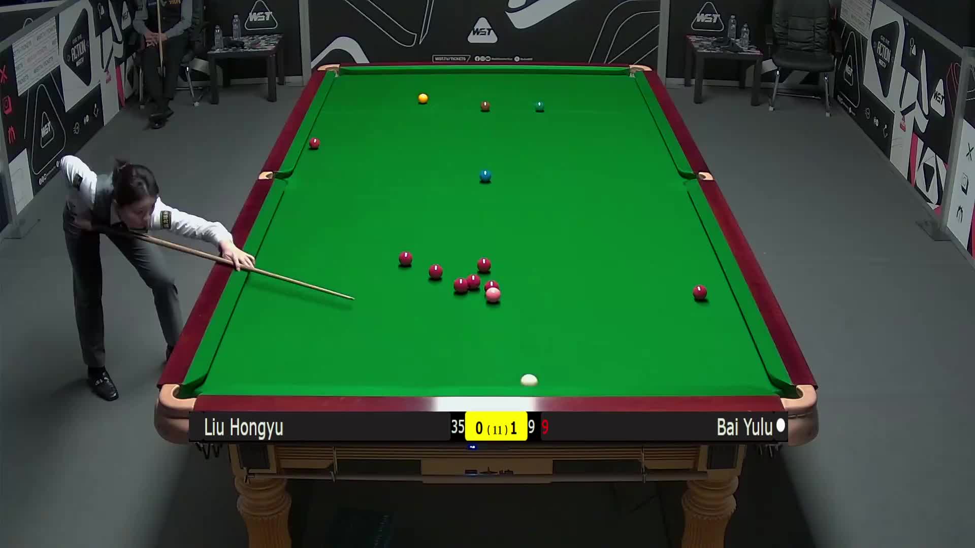 刘宏宇VS白雨露 2025斯诺克英锦赛资格赛 第二局