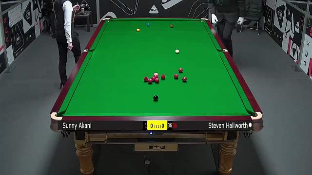 阿卡尼·宋沙瓦VS史蒂文·霍尔沃斯  2025斯诺克英锦赛资格赛 第一局