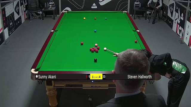 阿卡尼·宋沙瓦VS史蒂文·霍尔沃斯  2025斯诺克英锦赛资格赛 第六局