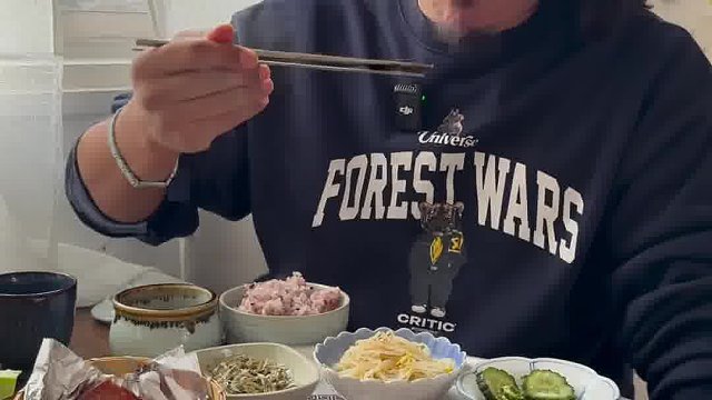 韩国大叔的工作餐