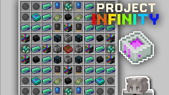 获得所有材料的无限 真·无限计划 我的世界 无限计划 完结