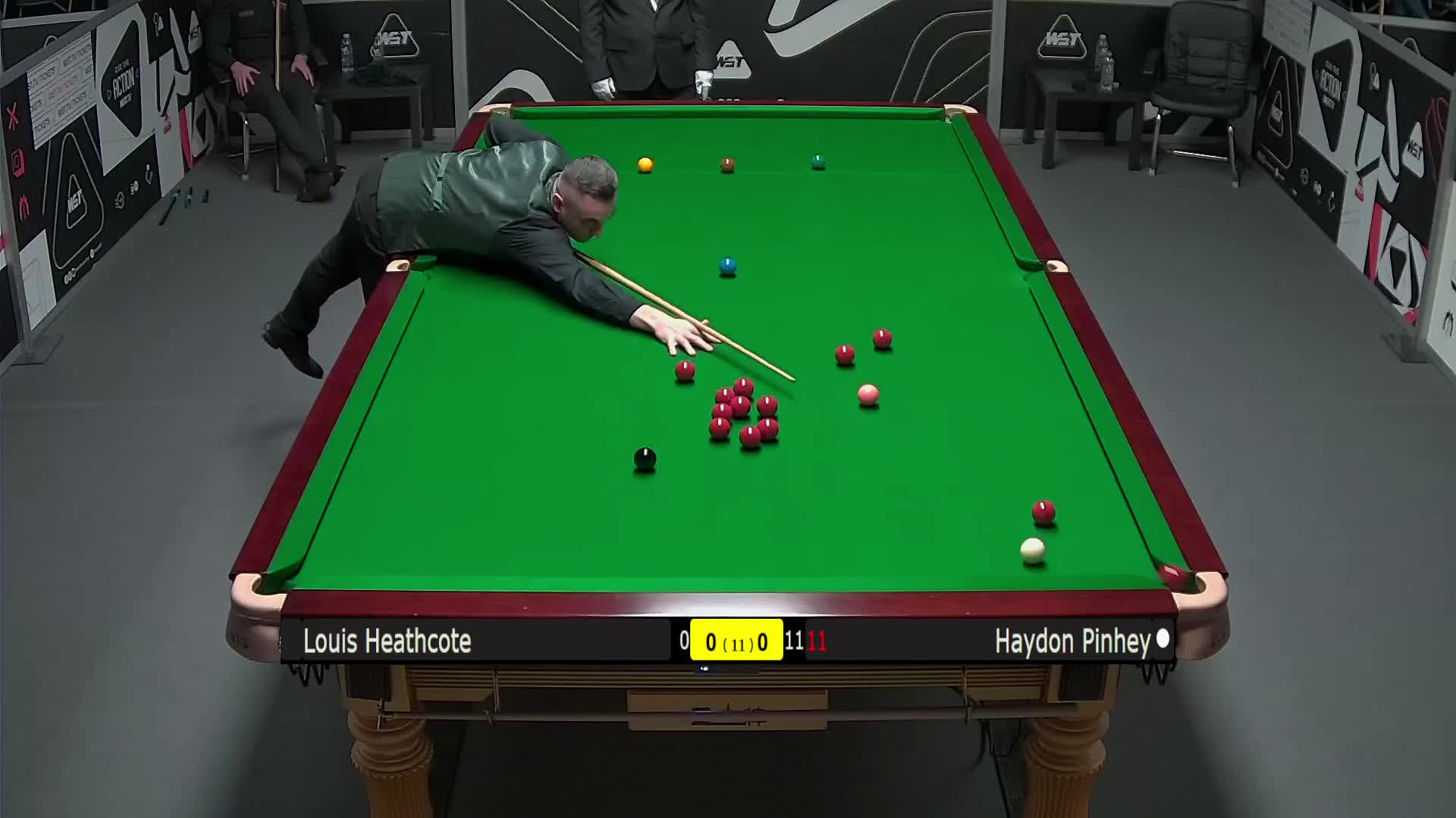 路易斯·西斯考特VS海顿·平海| 2025斯诺克英锦赛资格赛 第一局