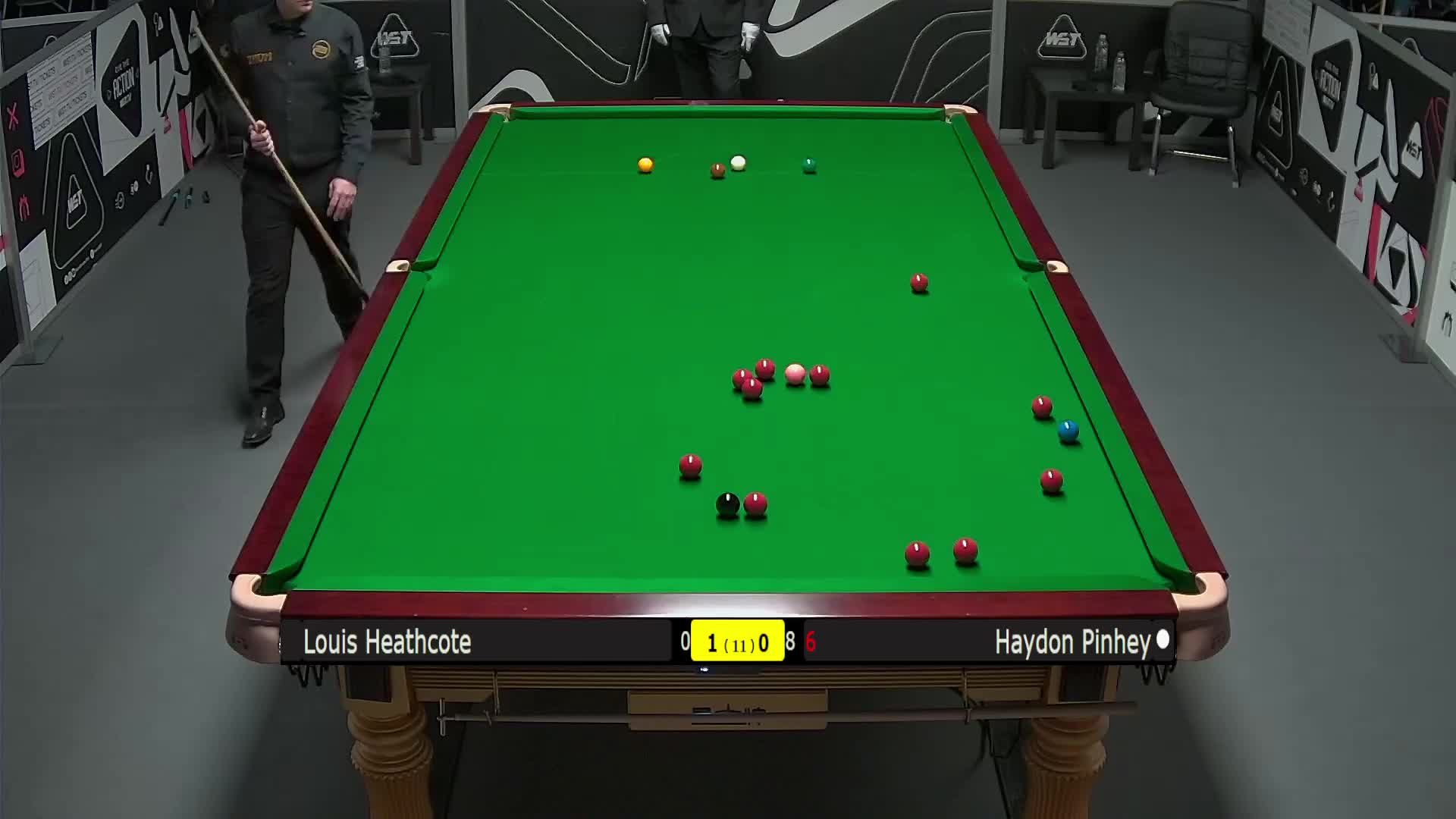 路易斯·西斯考特VS海顿·平海| 2025斯诺克英锦赛资格赛 第二局