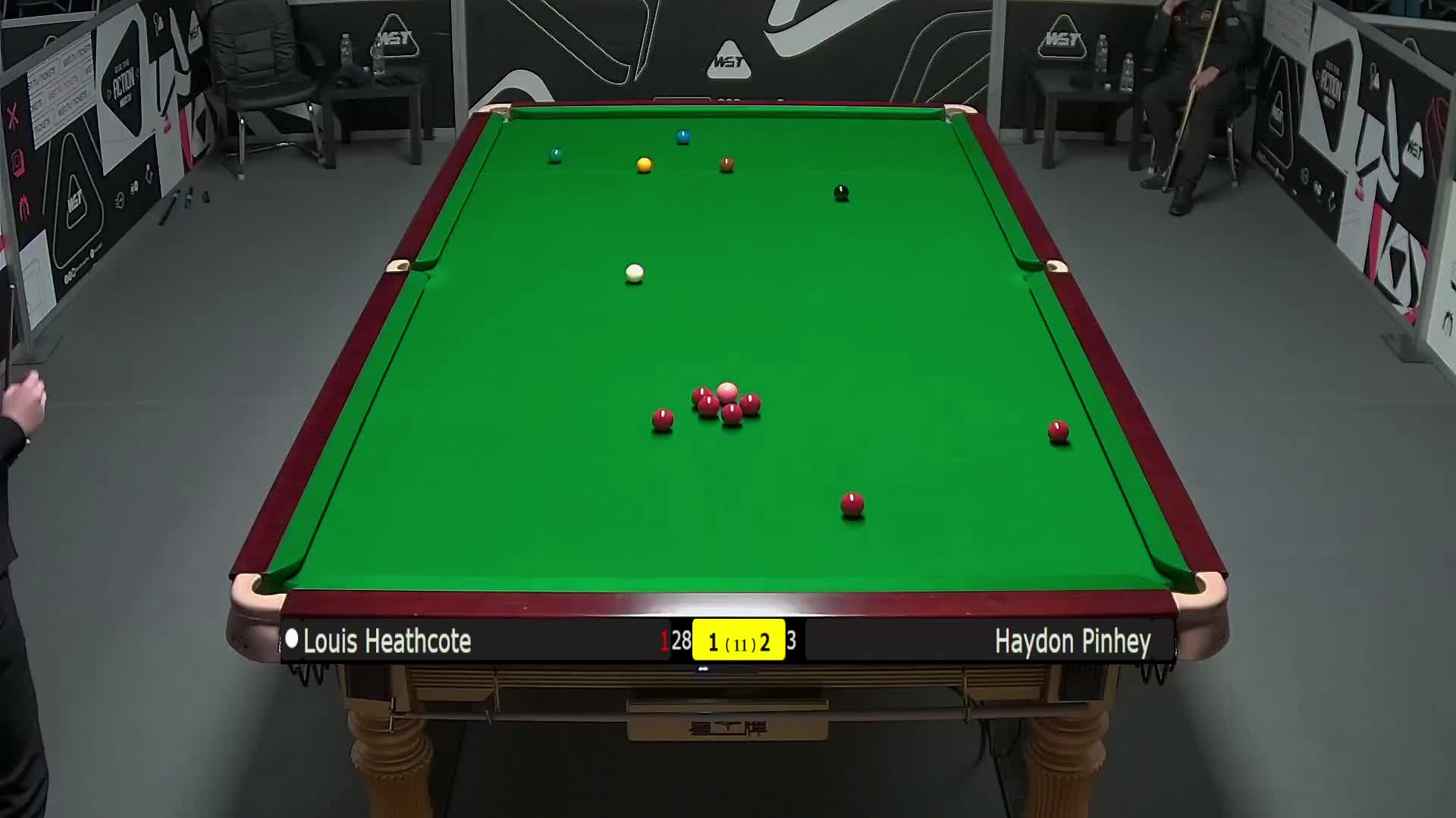 路易斯·西斯考特VS海顿·平海| 2025斯诺克英锦赛资格赛 第四局