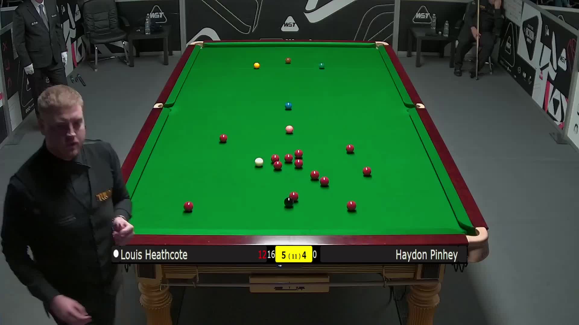 路易斯·西斯考特VS海顿·平海| 2025斯诺克英锦赛资格赛 第十局