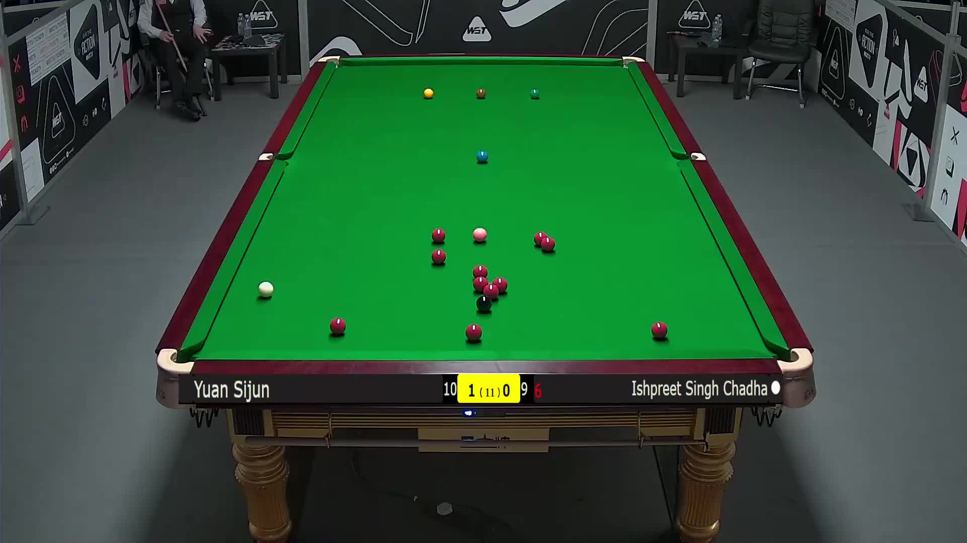 袁思俊VS辛格·查达 2025斯诺克英锦赛资格赛 第二局