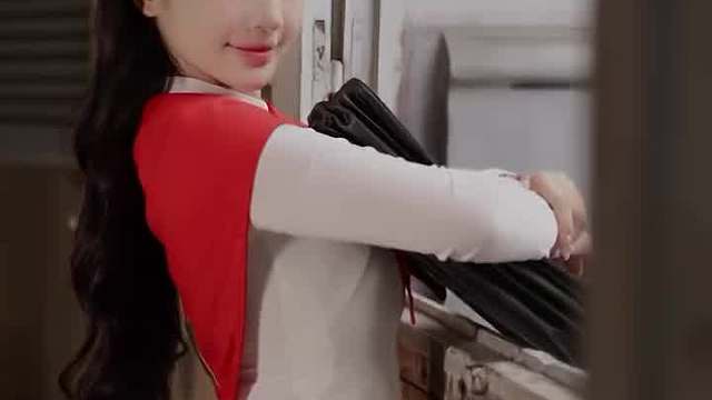 时尚美女随手一拍心动