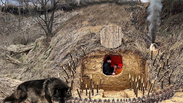 有狼出没，幸好我一时谨慎，建造出了安全庇护所