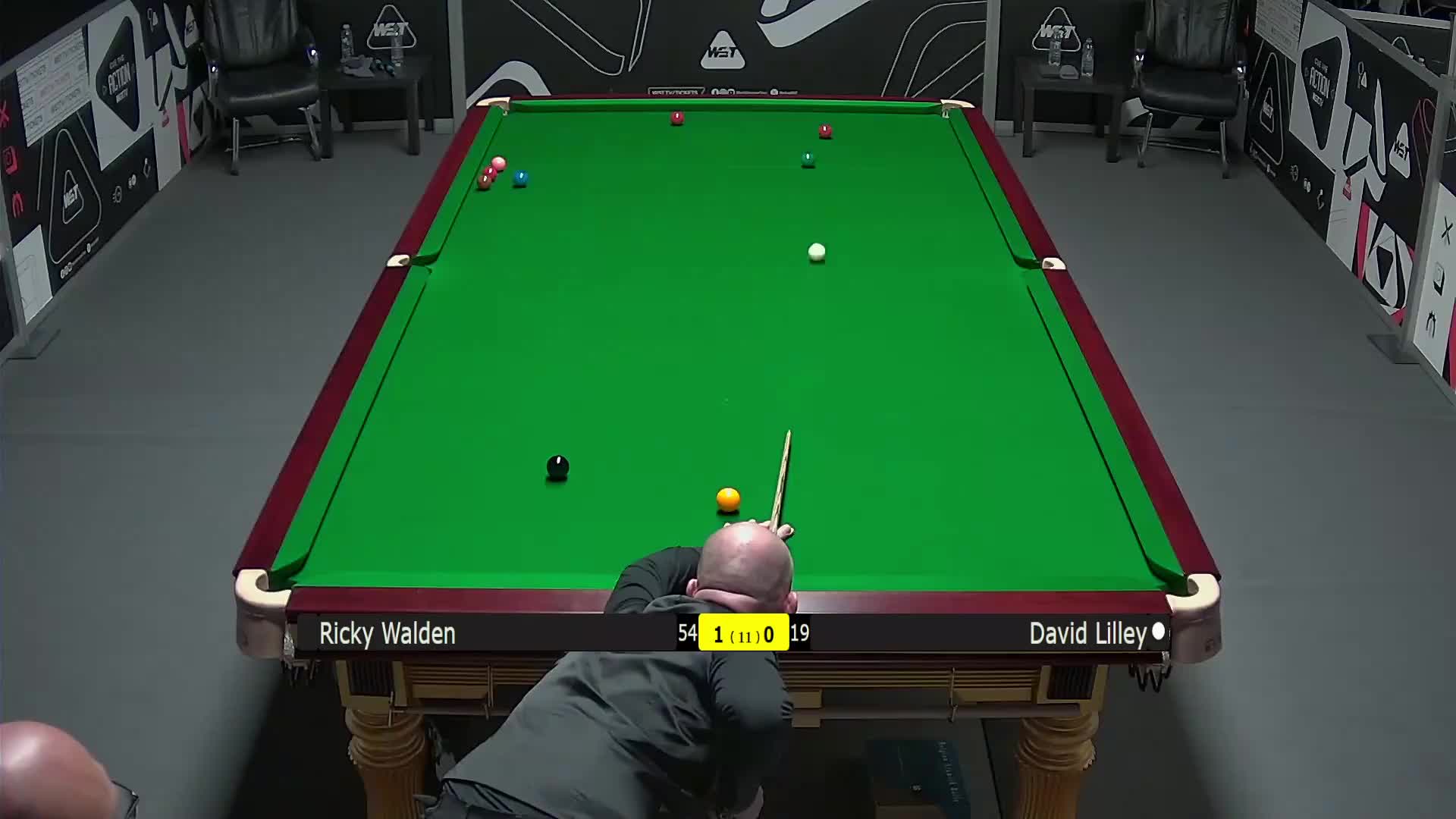 里奇·沃顿VS大卫·利利 2025斯诺克英国锦标赛资格赛 第二局