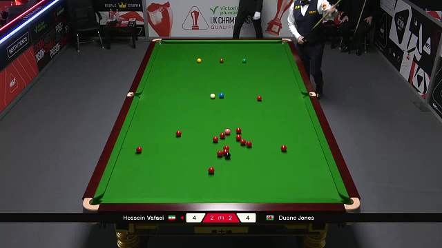 侯赛因·瓦菲VS杜恩·琼斯 2025斯诺克英国锦标赛资格赛 第五局