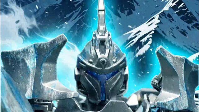 百微TW-1104钢鞭，机器恐龙成员，变形为双头翼龙。