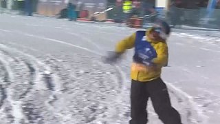 1980動作完美完成！單板滑雪世界杯云頂站：蘇翊鳴單跳獲92.75分