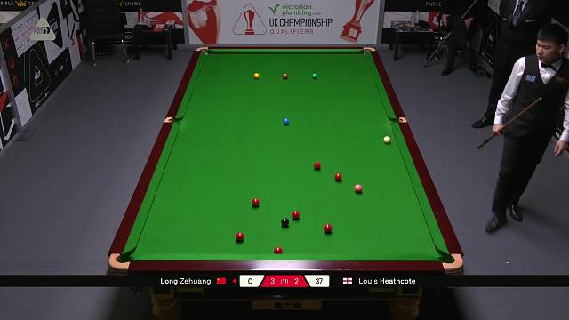 龙泽煌VS路易斯·西斯考特 2025斯诺克英国锦标赛资格赛 第六局
