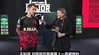 【中字】frozen：沒預料到這么早就差點被淘汰