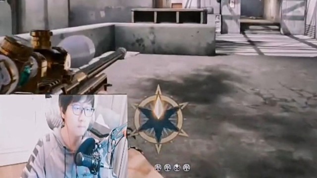 豪哥直播时玩CFHD狙神回归灭队