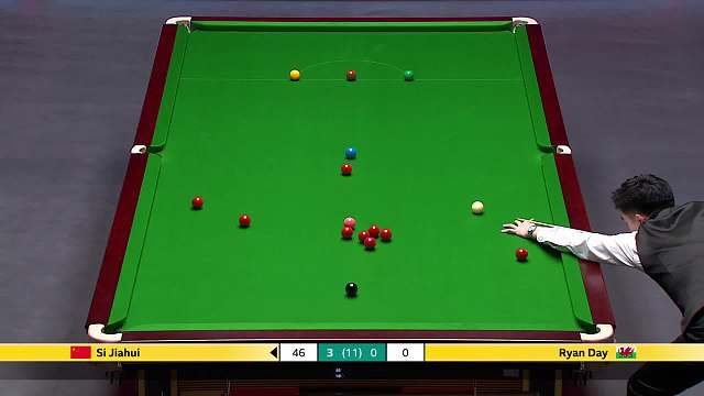 斯佳辉VS瑞恩·戴 2025斯诺克英国锦标赛正赛 第四局