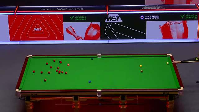 贾德·特鲁姆普VS斯蒂芬·马奎尔 2025斯诺克英国锦标赛正赛 第四局