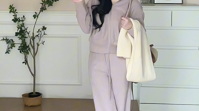 不用费力想搭配 小个子冬天也能五分钟出门